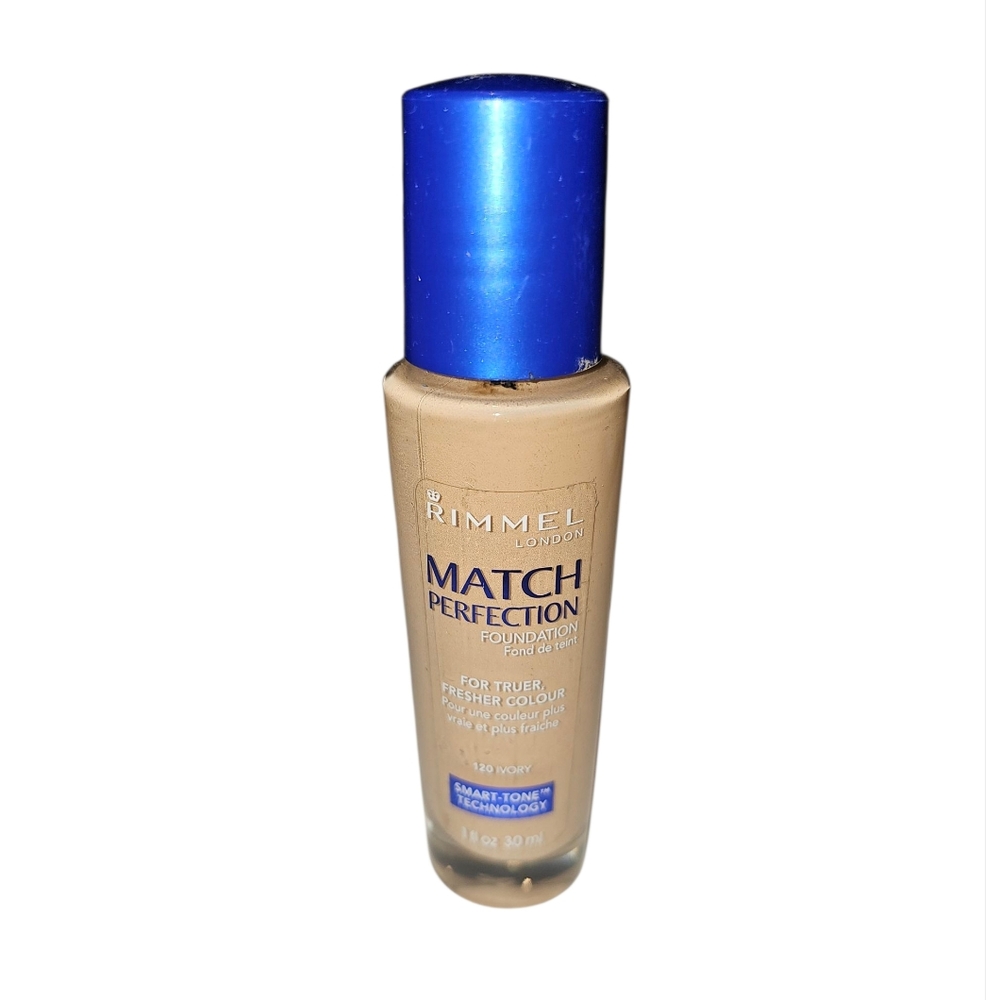Rimmel Match Perfection Foundation in "Ivory 120" Brand New